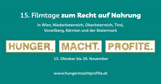 Viyana'da 'Hunger.Macht.Profite' Film Günleri Ekim Ayında Başlıyor