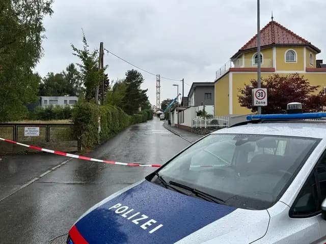 Floridsdorf'ta Bahçe Kolonisinde II. Dünya Savaşı Bombası Bulundu